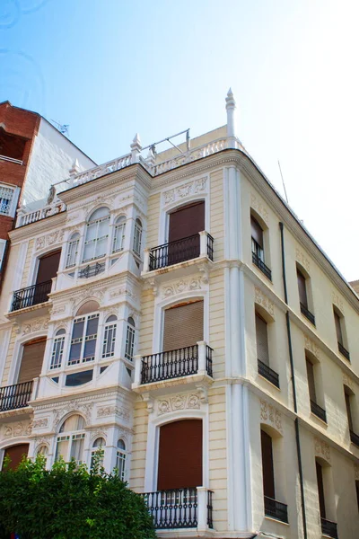 Nice Building Balconies Wealthy Families City Center — Stock fotografie