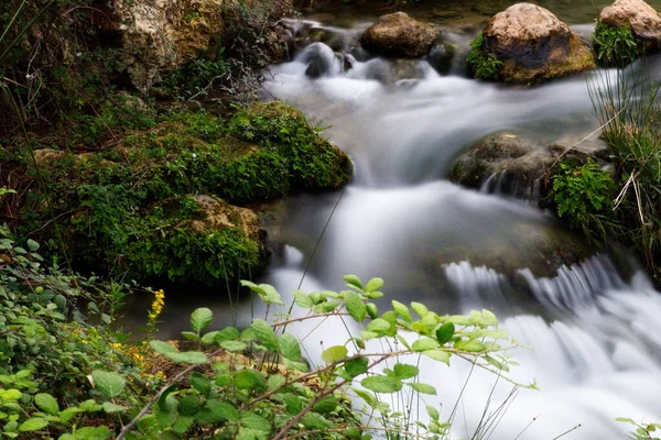 Idylliczny Obszar Przyrodniczy Wnętrzu Regionu Murcja Salto Del Usero Bullas — Zdjęcie stockowe