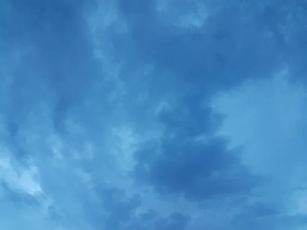 Nuvens Céu Azul Textura Dia Nublado — Fotografia de Stock