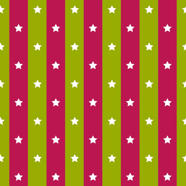 Retro polka estrela violeta verde sem costura fundo — Vetor de Stock
