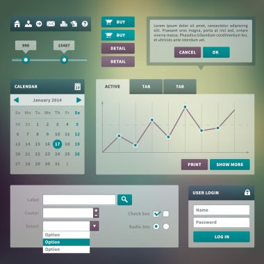 Trend UI bileşenleri için web ya da e-ticaret