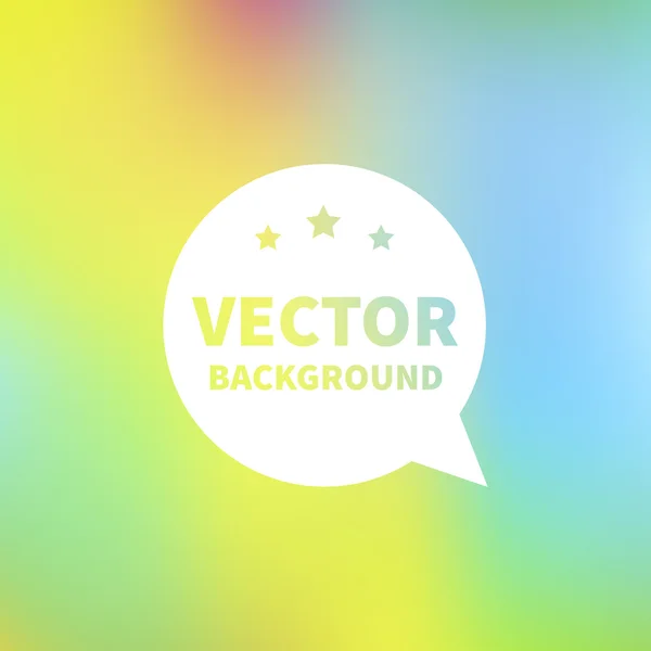 Abstract spring colorful blur background — Stock Vector