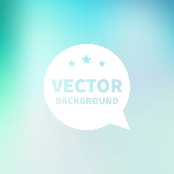 Abstraktní rozostření modré pozadí — Stockový vektor
