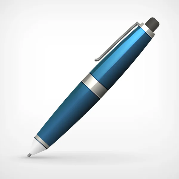 Gedetailleerde vectorillustratie pen — Stockvector