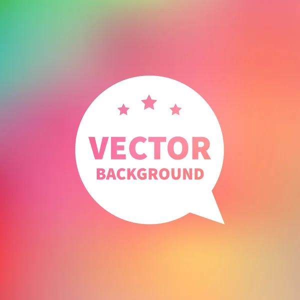 Abstraktní rozmazané barevné pozadí — Stockový vektor