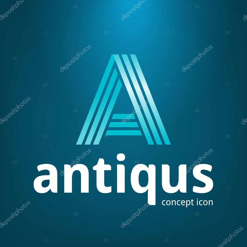 A as symbol lawyer vector logo template icon