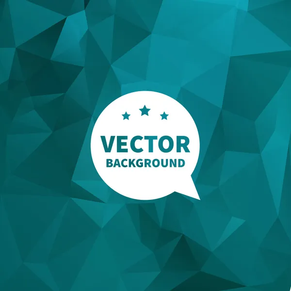 Vector achtergrond, blauwe geometrische textuur. — Stockvector