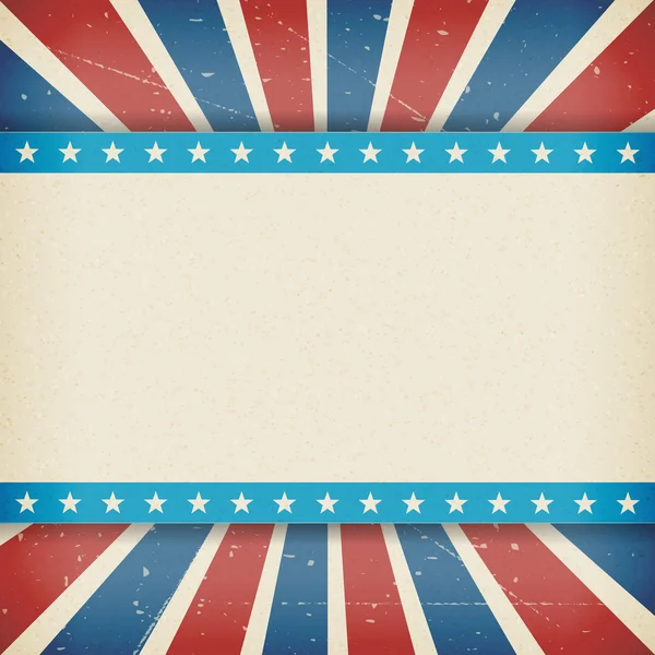 Independencia vectorial 4 julio cartel del día americano — Archivo Imágenes Vectoriales