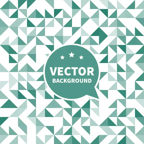 Vector seamless background pattern triangle — Stock Vector