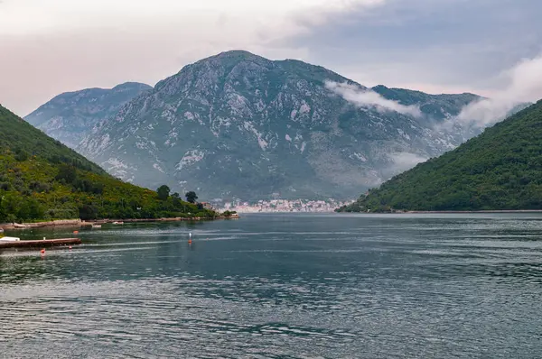 Bahía Boka Kotor Naturaleza Montenegro —  Fotos de Stock