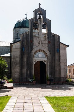 Bosna-Hersek 'teki Tvrdosh Manastırı. İç bölge.