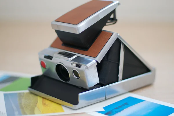 Clásica vieja cámara Polaroid Imagen De Stock