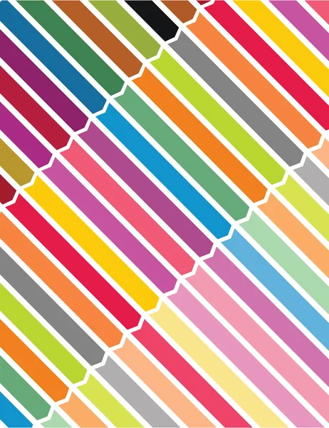 Färgade linjer. raderna i retrostil, linjen i sluttningen av fyrtiofem grader — Stock vektor