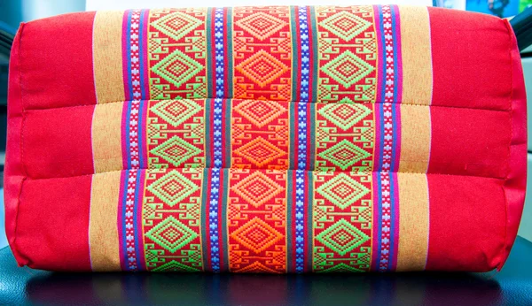 Poduszka bawełna tajskim stylu. ręcznie robione — Zdjęcie stockowe