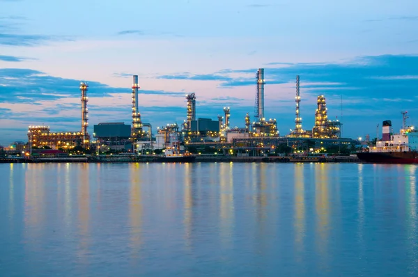 Oil refinery factory at Thailand — Stock Photo, Image