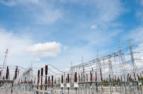 Central de produção de electricidade — Fotografia de Stock