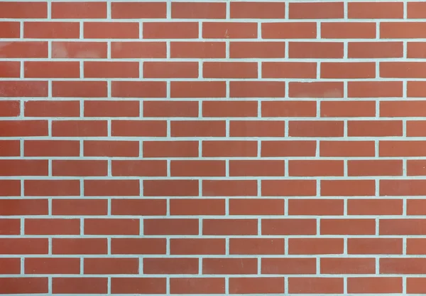 Red brick wall for background — Stock Photo, Image