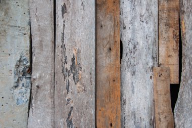 ahşap plakalar doku ile kırık