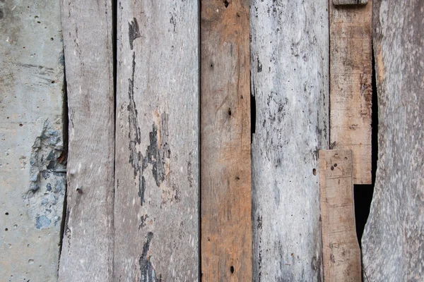 Текстура деревянных досок с трещинами — стоковое фото