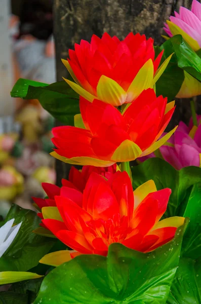 Flor de la tela, fondo floral — Foto de Stock