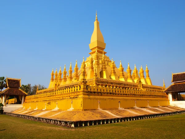 Pagada in Pha That Luang temple — Stock Photo, Image