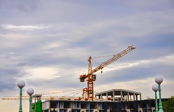 Gebouwen in aanbouw — Stockfoto