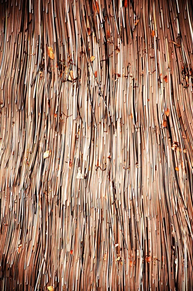 Fondo de techo de paja, heno o hierba seca fondo —  Fotos de Stock