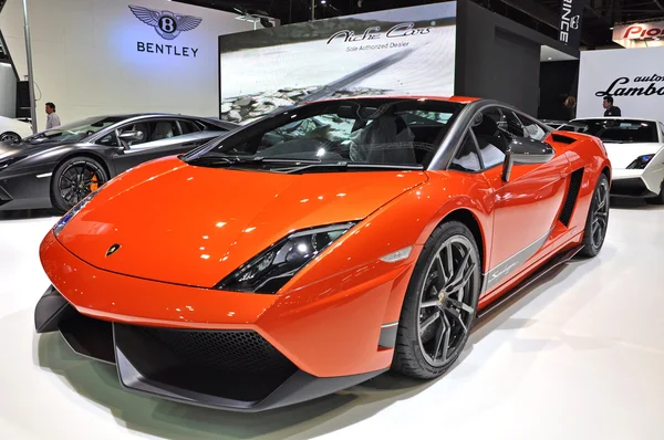 BANGKOK -2013 MARCH 26 : The Lamborghini on display at The 34th — Stock Photo, Image