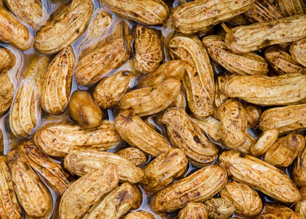 Amendoins limpeza na água — Fotografia de Stock