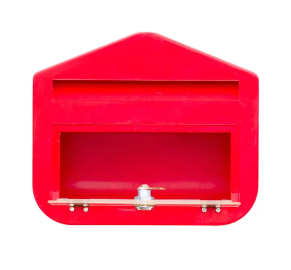 Mailbox at home on white background — Stock Photo, Image