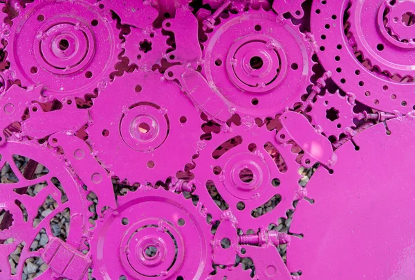 Raquetas mecánicas rosadas para fondo — Foto de Stock