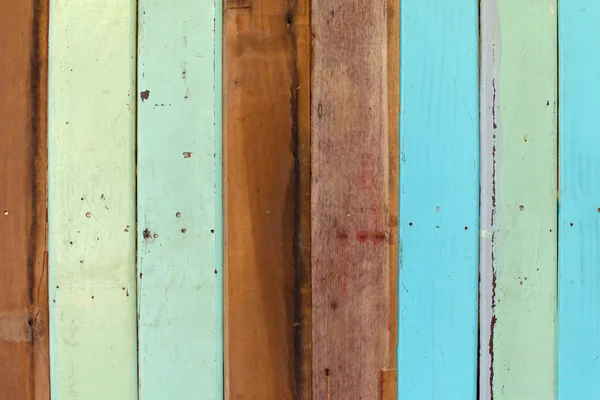 Textura colorida del tablón de madera para el fondo — Foto de Stock