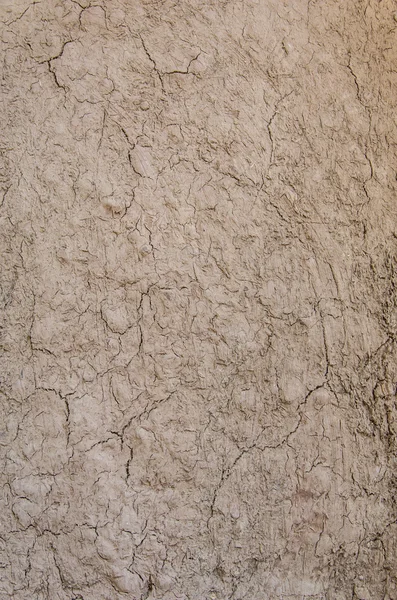 赤い乾燥土壌テクスチャのトップ ビュー — ストック写真