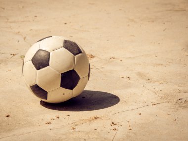 futbol futbol çimento zemin