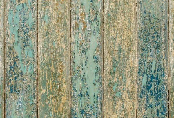 Tablones de madera textura con pintura de color agrietado para el fondo — Foto de Stock