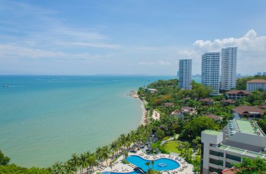 Yüzme Havuzu ve lüks otel Beach bar