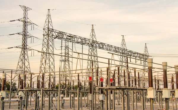 Central de produção de electricidade — Fotografia de Stock