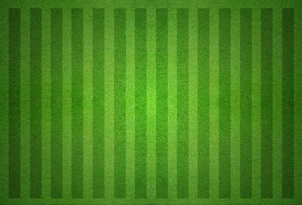 Green soccer field from top view — Stock Photo, Image