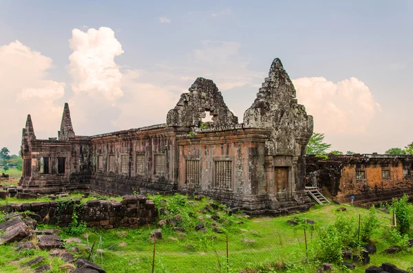 Wat phu castle in champasak südlich von laos, UNESCO-Welterbe — Stockfoto
