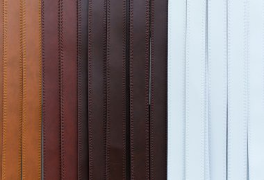 coloré de la ceinture de pantalon en cuir