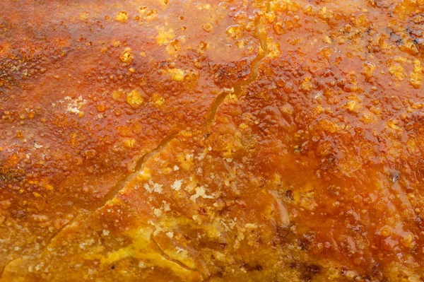 Textura de la piel de cerdo asado . —  Fotos de Stock