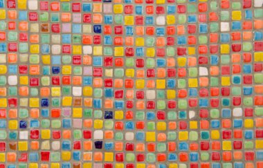 arka plan için renkli Mozaik çini