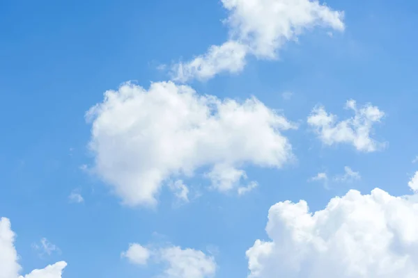 Cielo Blu Con Nuvole Natura Sfondo — Foto Stock