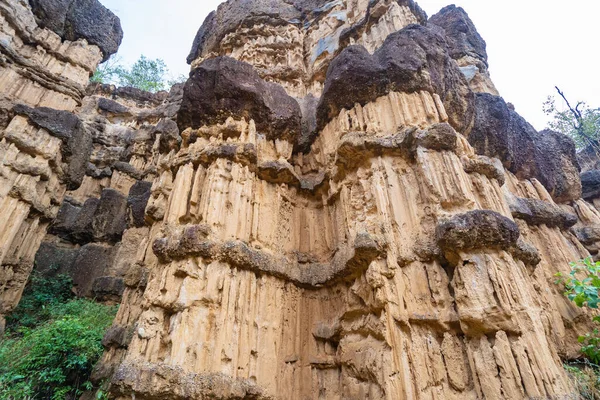 ロー公園のPha Chor Phachorはタイ国立公園で最大の古代グランドキャニオンです — ストック写真
