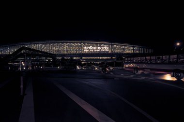 Aralık 2020 Bangkok Tayland Bang Sue Grand İstasyonu, Chatuchak, Bangkok inşaat alanı.