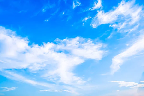 the perfect blue sky with cloud