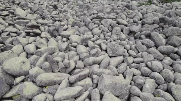 Rock Textures Rocks Seamless Natural Texture Flying Drone Reveal Stone — Vídeo de Stock