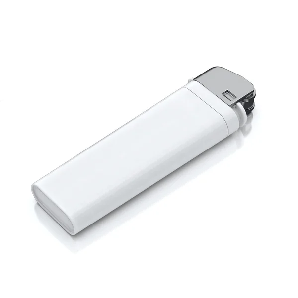 Briquet 3D sur fond blanc, isolé — Photo