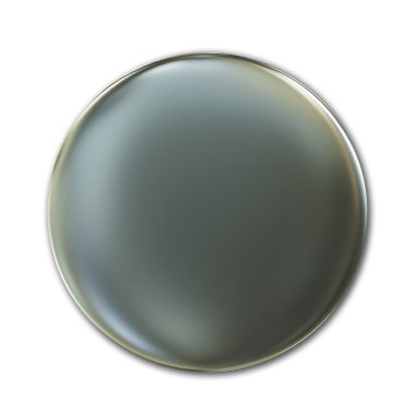 Beyaz arka plan üzerinde izole silver rozeti