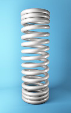 yansıma mavi zemin üzerine beyaz bahar